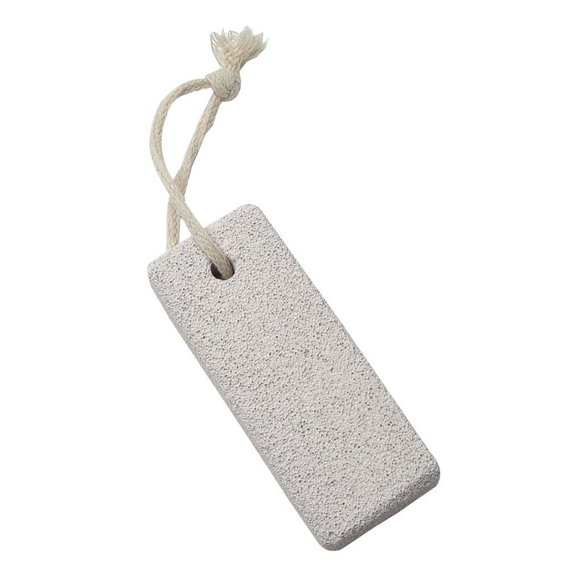 Evideco French Home Goods Foot Care Pumice Stone Well-Being 4”L x 1 1/2”W x 3/4"H