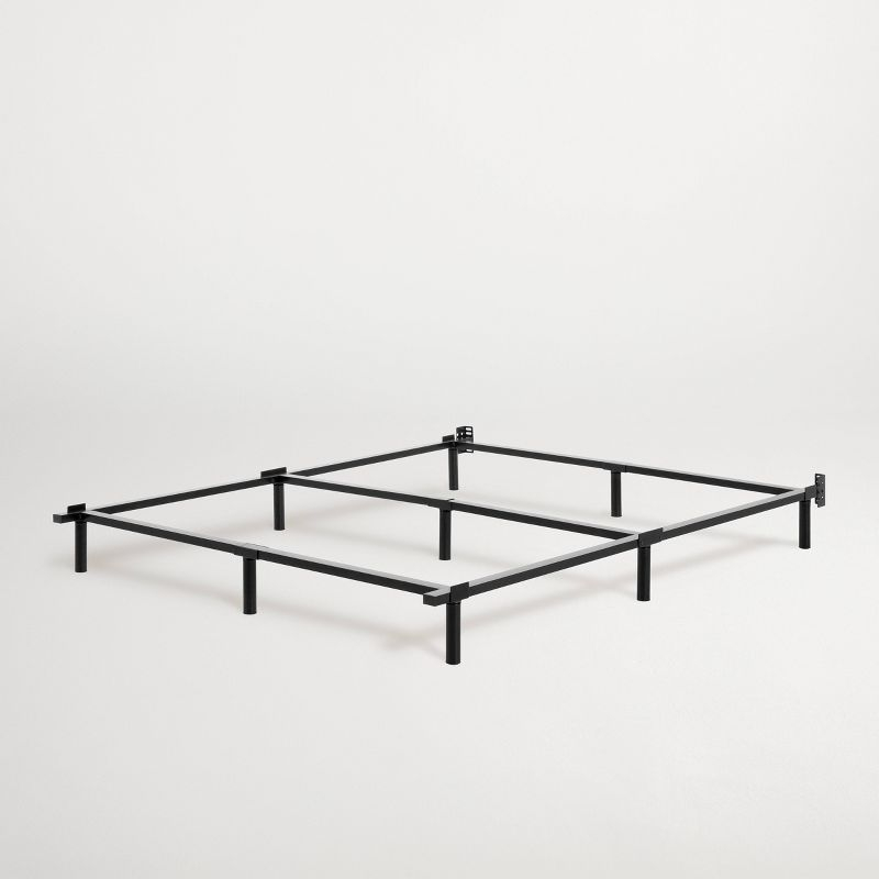 Twin XL Metal Bed Base Black - Tuft & Needle: Basic Frame, 5-Year Warranty, No Tools Assembly, Metal Headboard