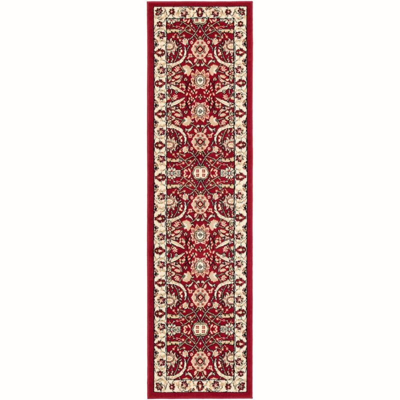 Unique Loom 2' 0 x 8' 2 Runner Red Espahan Cape Cod Area Rug