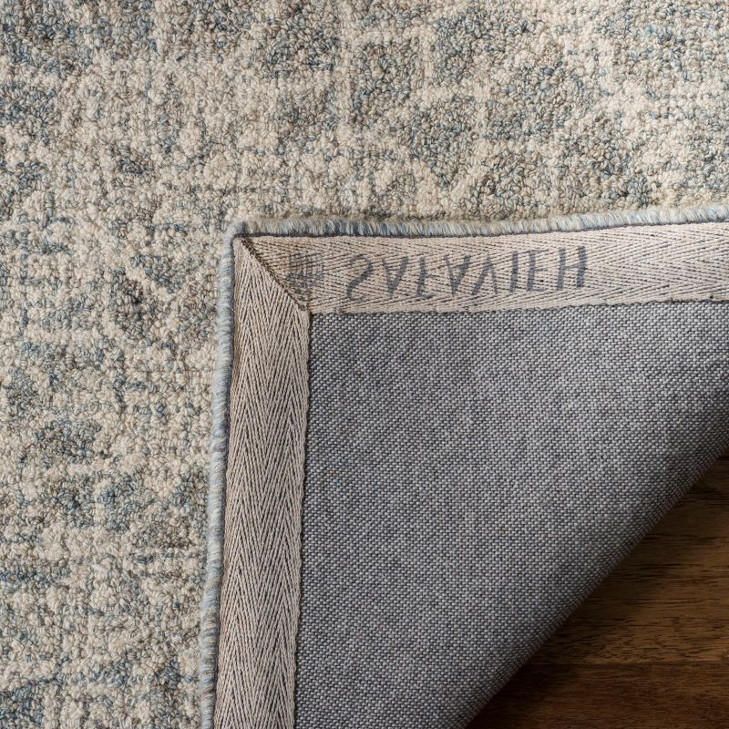 Abstract ABT205 Handmade Indoor Accent Rug - Ivory/Grey - 3'x5' - Safavieh