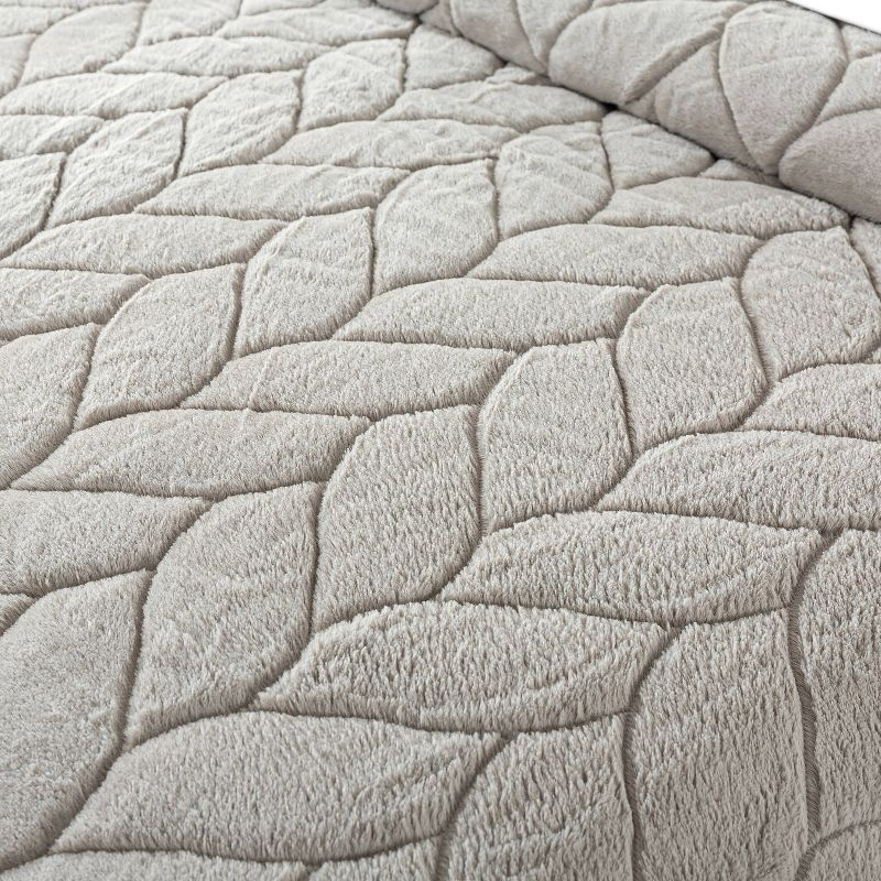 Waverly Cozy Gray Down Alternative Throw