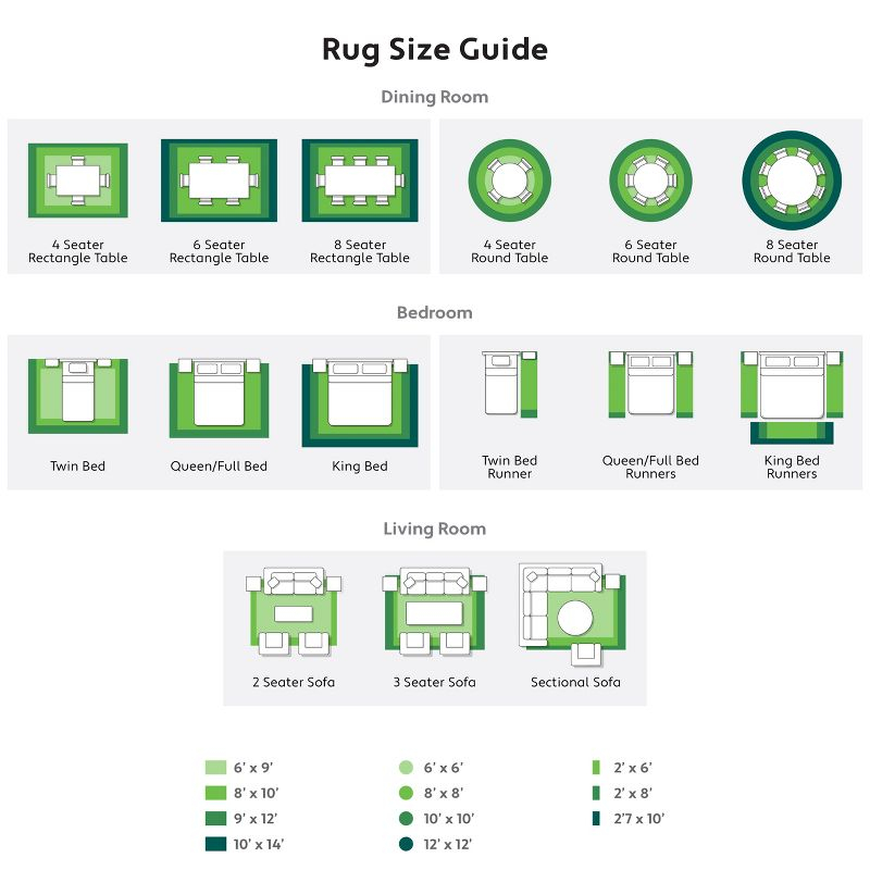 Unique Loom 2' 2 x 6' 1 Mesa Papago Gold Area Rug