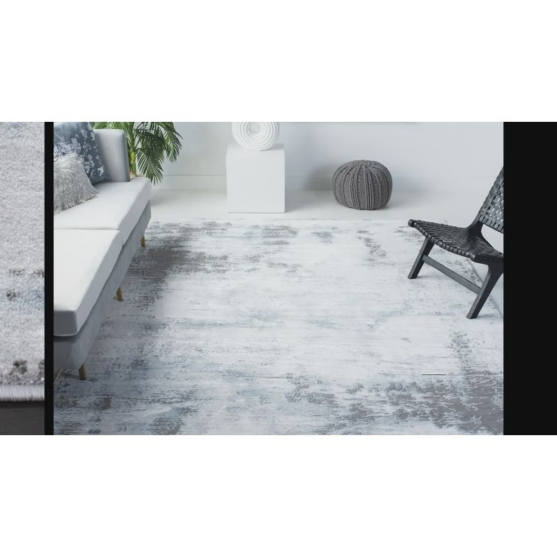 Craft CFT850 Loomed Indoor Area Rug - Blue/Grey - 4'x6' - Safavieh