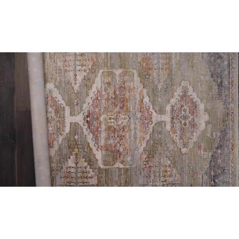 3'11"x5'10" Haelyn Medallion Area Rug Olive - Jaipur Living
