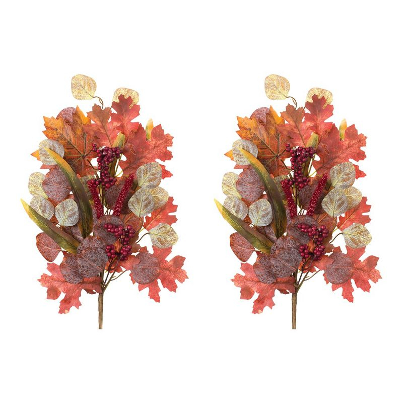 Melrose Mixed Fall Foliage Stem (Set of 2)