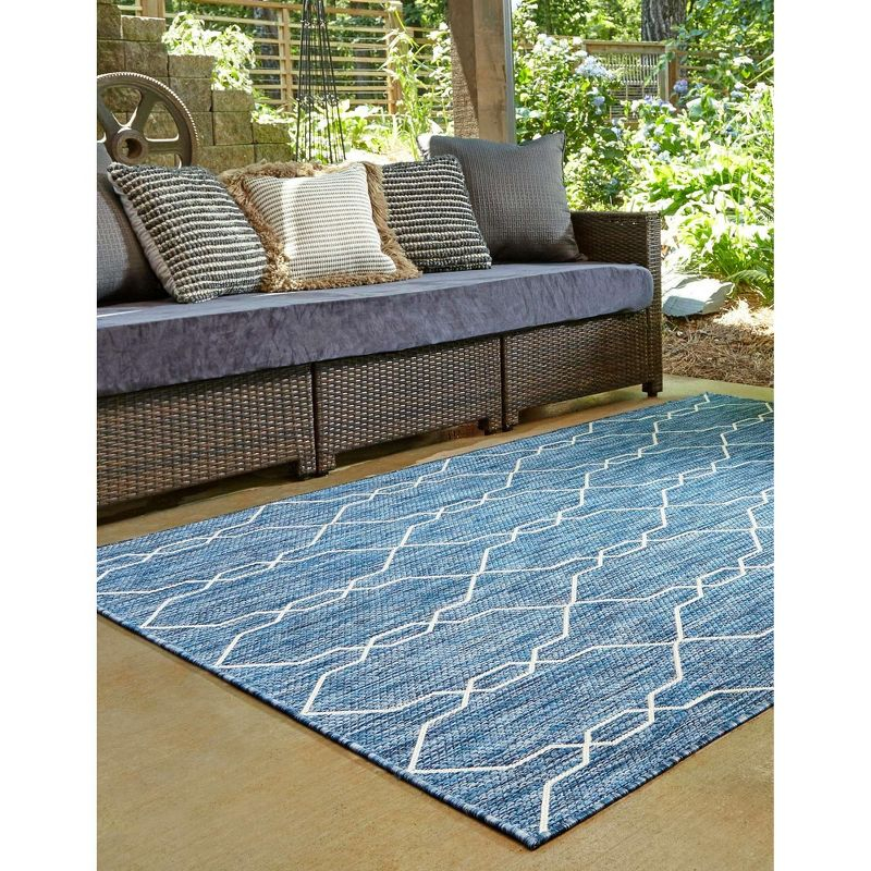 Unique Loom Outdoor Trellis Area Rug
