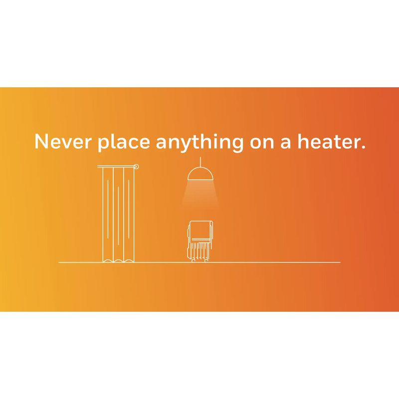 Honeywell Slim Ceramic Tower Heater Black: Indoor Space Heater, Adjustable Thermostat, 1500W, Fan Driven, No Assembly Required