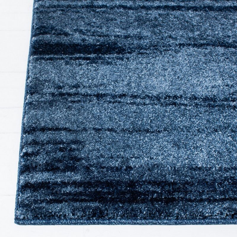 Retro RET2693 Power Loomed Indoor Area Rug - Light Blue/Blue - 6'x6' - Safavieh.