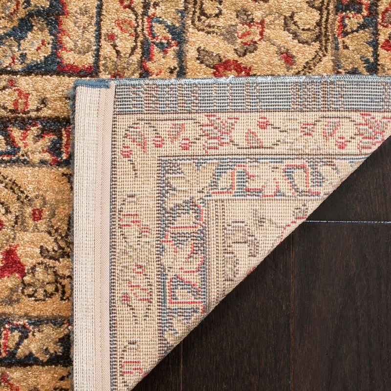 Mahal MAH697 Power Loomed Indoor Area Rug - Navy/Natural - 6'7"x9'2" - Safavieh.