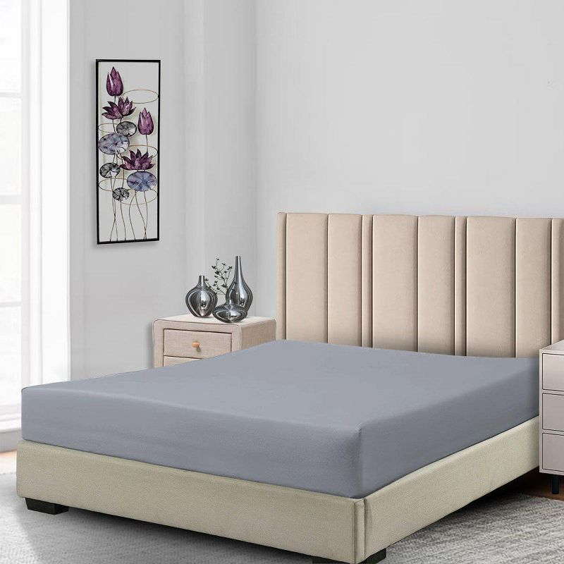 Low Profile Fitted Sheet (7-10 Inches) 650 Thread Count White Full