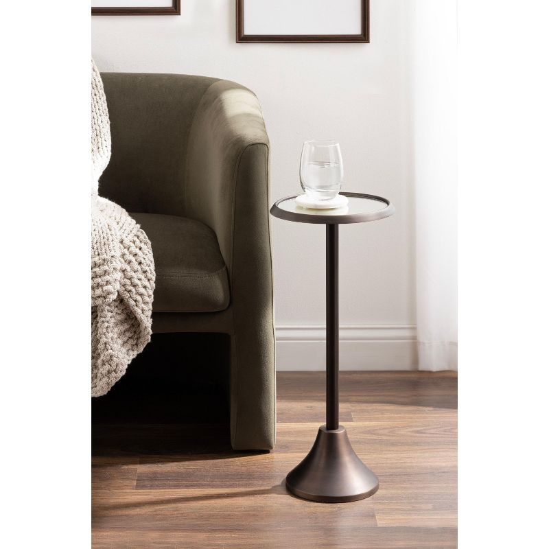 Kate and Laurel Sanzo Metal Drink Table