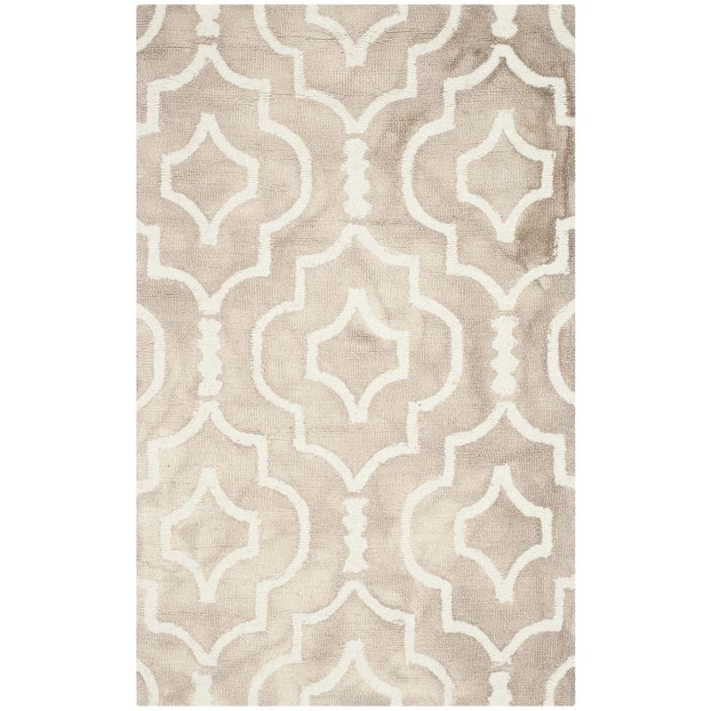 Dip Dye DDY538 Hand Tufted Indoor Accent Rug - Beige/Ivory - 2'x3' - Safavieh