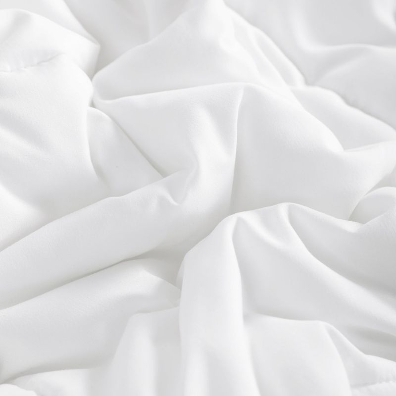 All Season Goose Down Alternative Twin Duvet Comforter Insert, 68x90 Inches, White - NTBAY