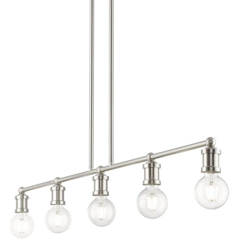 Livex Lighting Lansdale 5 - Light Chandelier in  Brushed Nickel