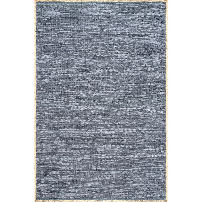 Nuloom Sabby Hand Woven Leather Flatweave Indoor Area Rug, 3' x 5'