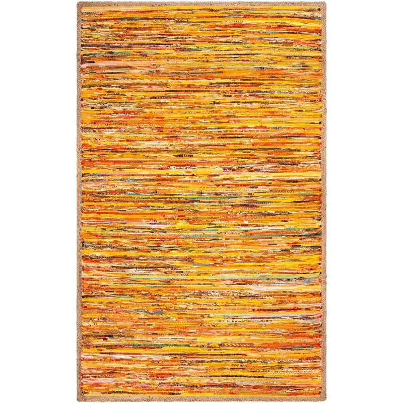 Montauk MTK960 Hand Woven Area Rug - Gold/Natural - 5'x8' - Safavieh.