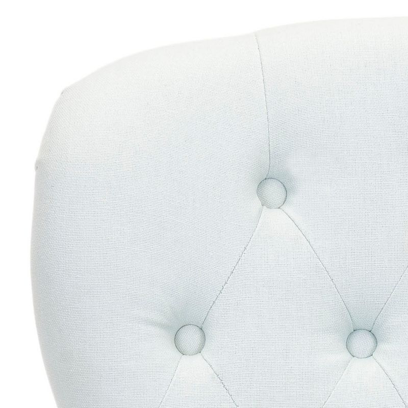 Falcon Tufted Arm Chair - Robins Egg Blue - Safavieh