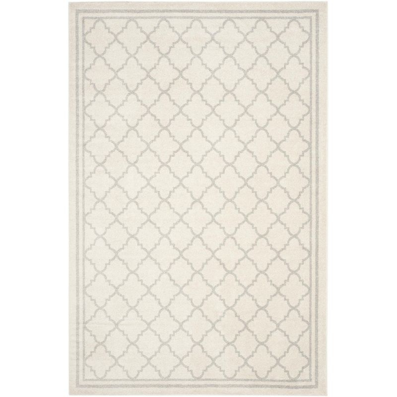Amherst AMT422 Power Loomed Indoor Area Rug - Beige/Light Grey - 6'x9' - Safavieh