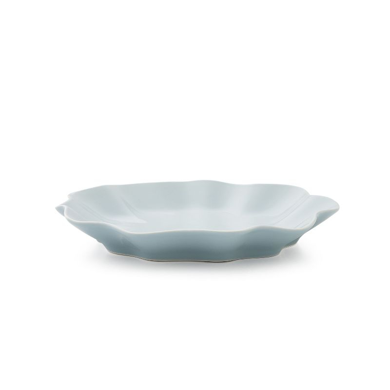 Portmeirion Sophie Conran Floret Salad Plate, 8.5 Inch - Robin's Egg (Blue Gray)