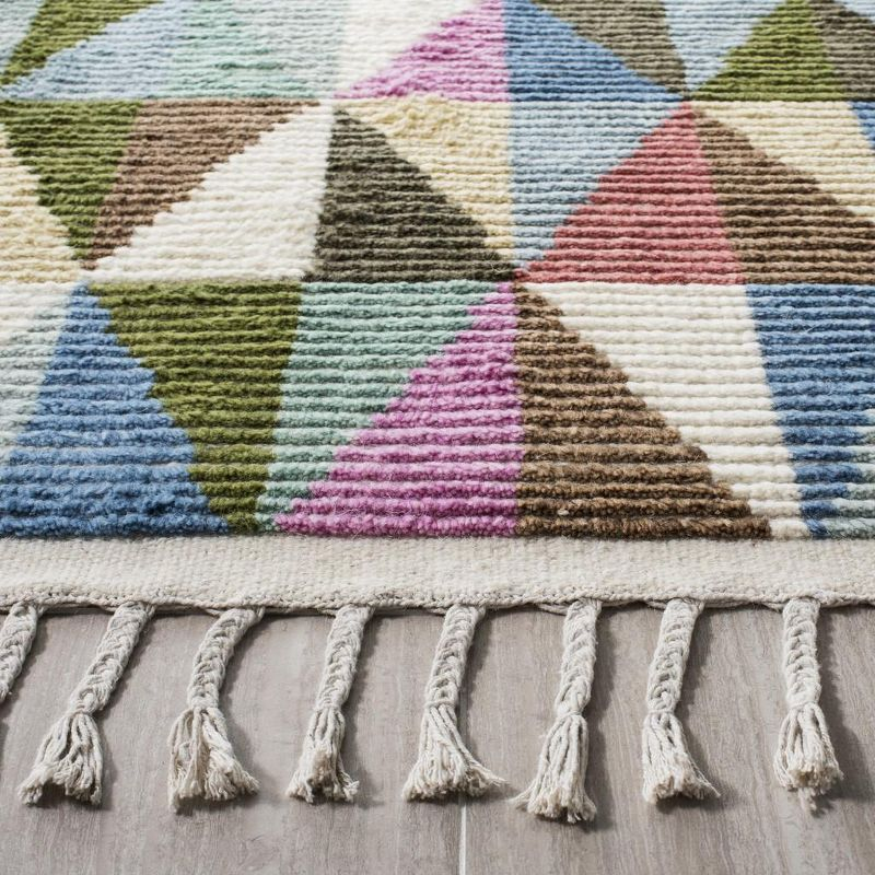 Kenya KNY118 Hand Knotted Area Rug - Multi - 8'x10' - Safavieh.