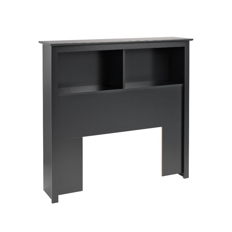 Twin Bookcase Headboard Black - Prepac