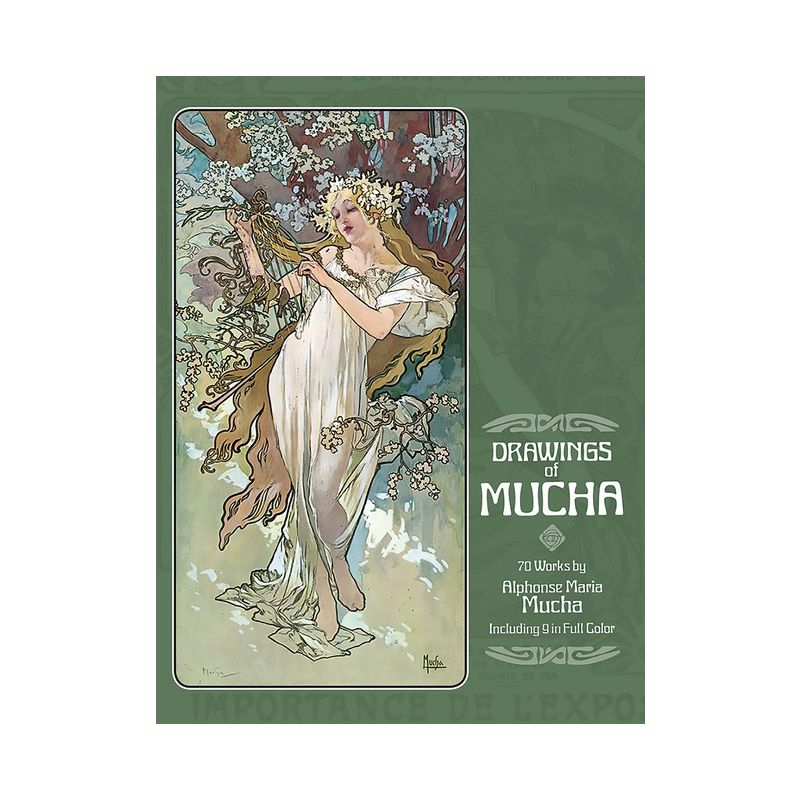 Drawings of Mucha - (Dover Fine Art, History of Art) by  Alphonse Mucha (Paperback)