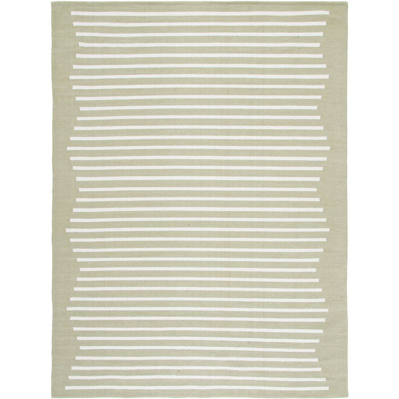 Montauk MTK313 Hand Woven Indoor Area Rug - Light Green/Ivory - 9'x12' - Safavieh