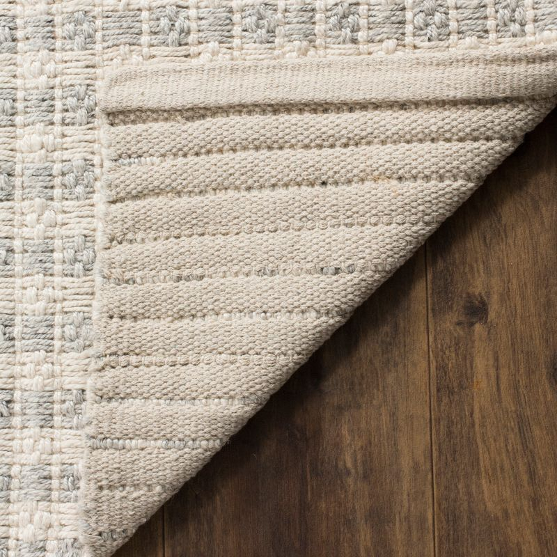 Natura NAT402 Hand Woven Area Rug - Grey/Ivory - 8'x10' - Safavieh.