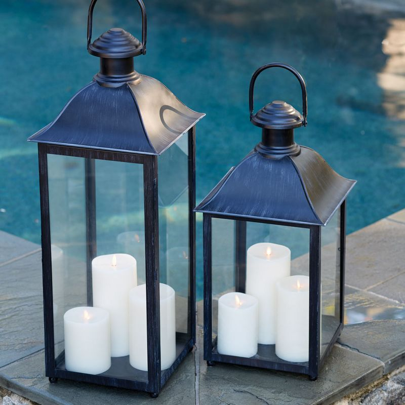 Plum & Post Coach House Outdoor Lantern 30"
