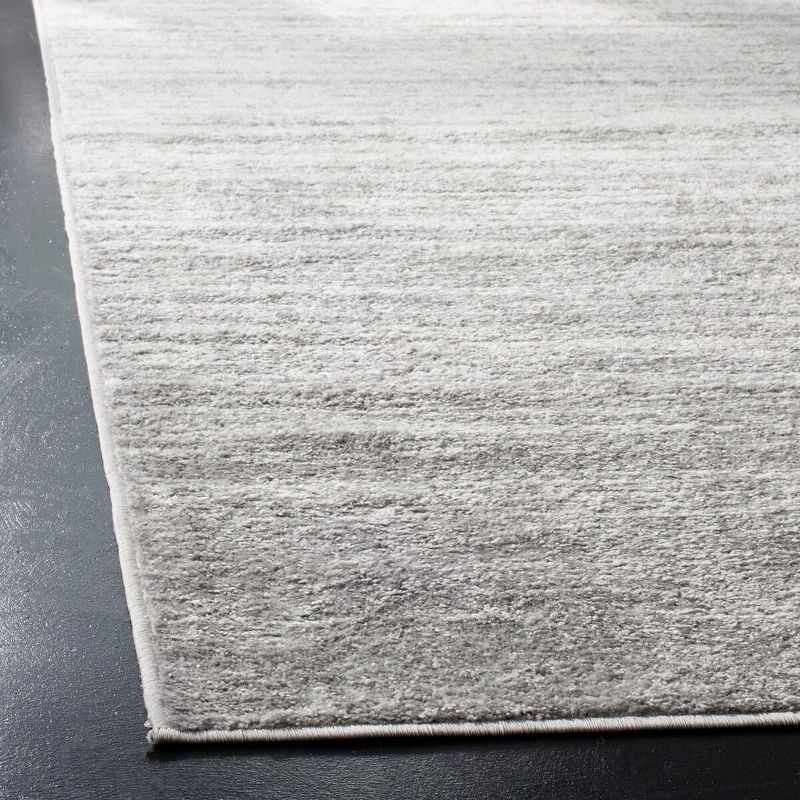 Adirondack ADR113 Machine Made Indoor Area Rug - Ivory/Silver - 7'x7' - Safavieh
