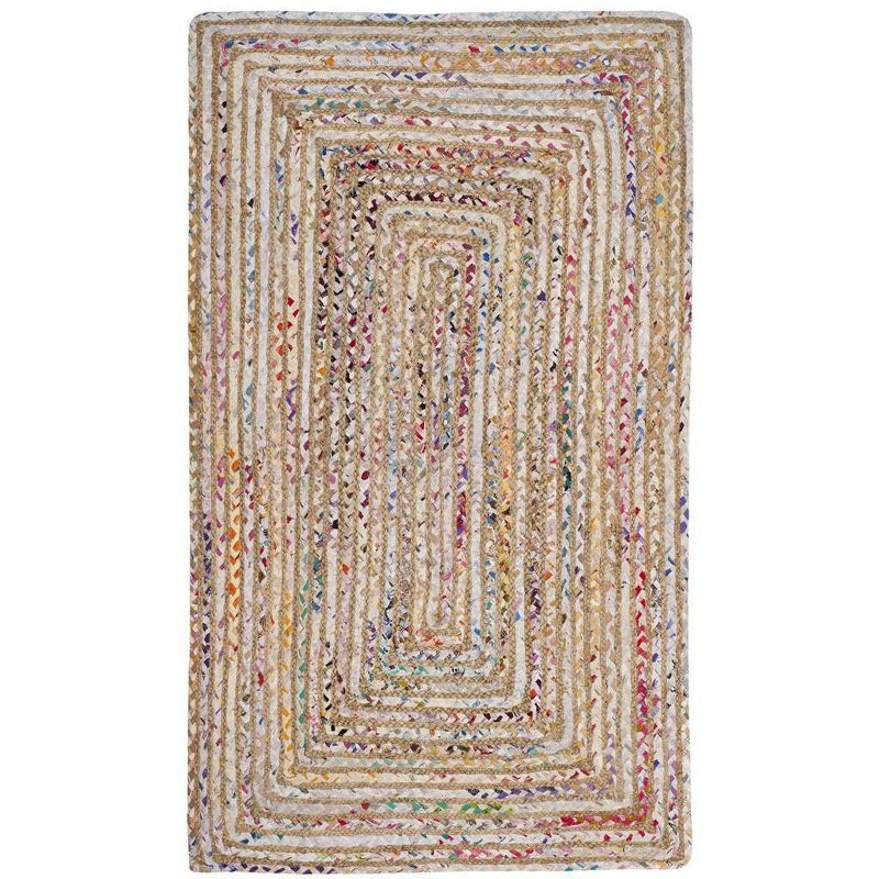 Cape Cod CAP202 Woven Indoor Accent Rug - Beige/Multi - 3'x5' - Safavieh