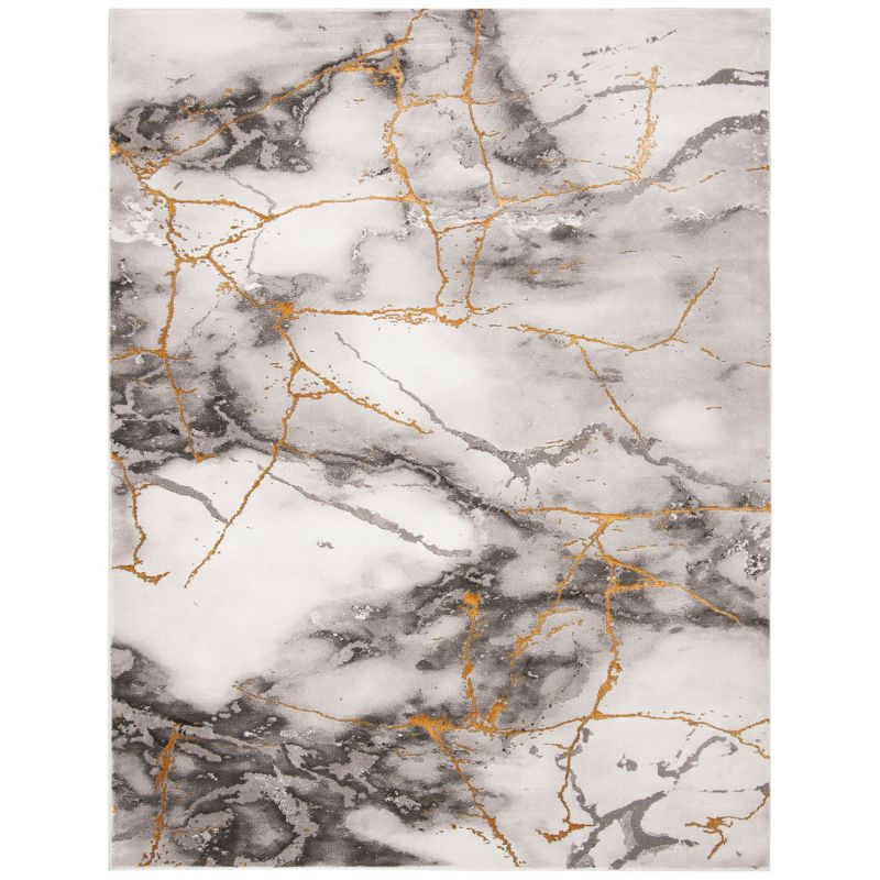Craft CFT877 Loomed Indoor Area Rug - Grey/Gold - 9'x12' - Safavieh