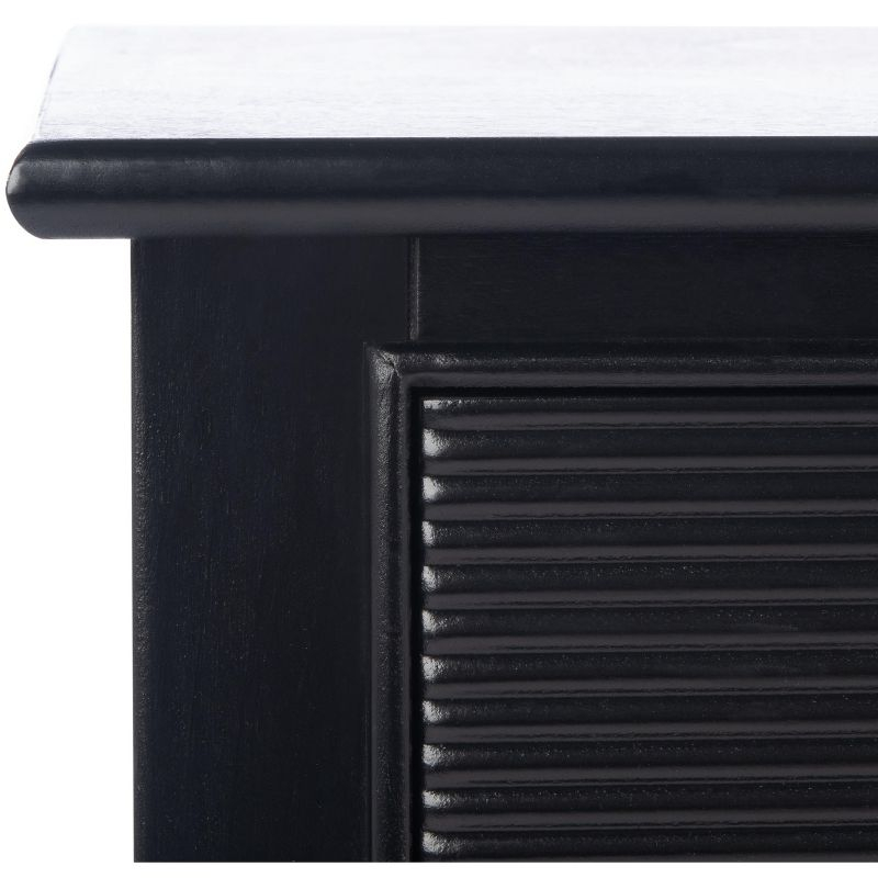 Ryder 2 Drawer Console Table - Black - Safavieh