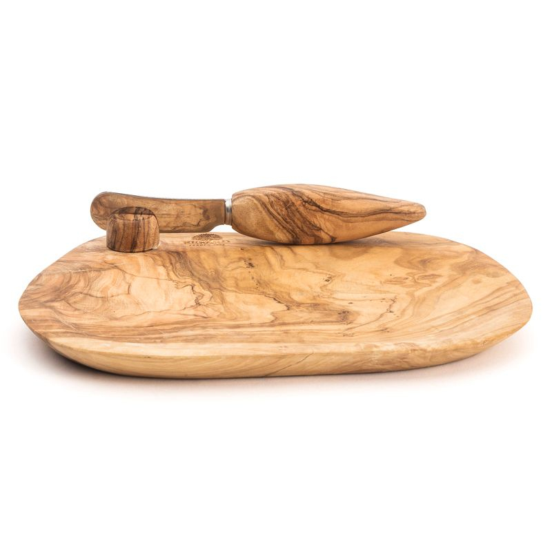 Berard France Olive Wood Butter Dish