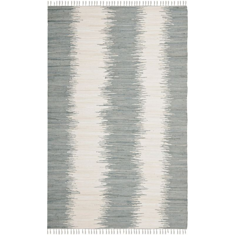 Montauk MTK751 Hand Woven Indoor Area Rug - Grey - 5'x8' - Safavieh