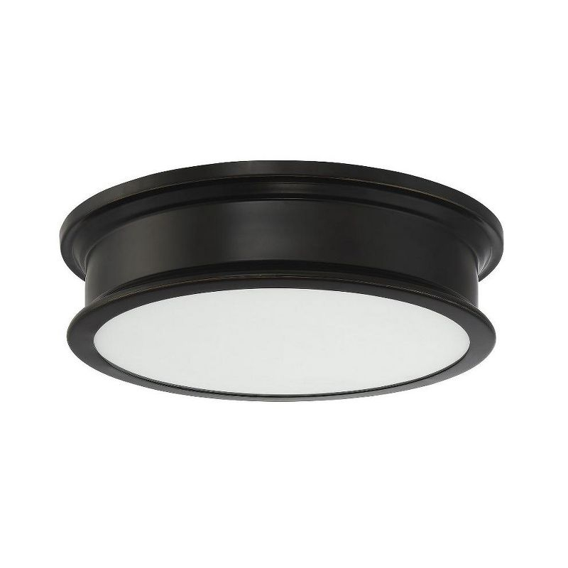 Savoy House Watkins 3 - Light Flush Mount in  Warm Brass