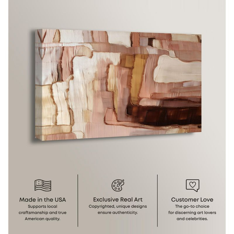 Art Remedy Proper Boho Abstract Wall Art, 54" x 36", Gallery Wrapped