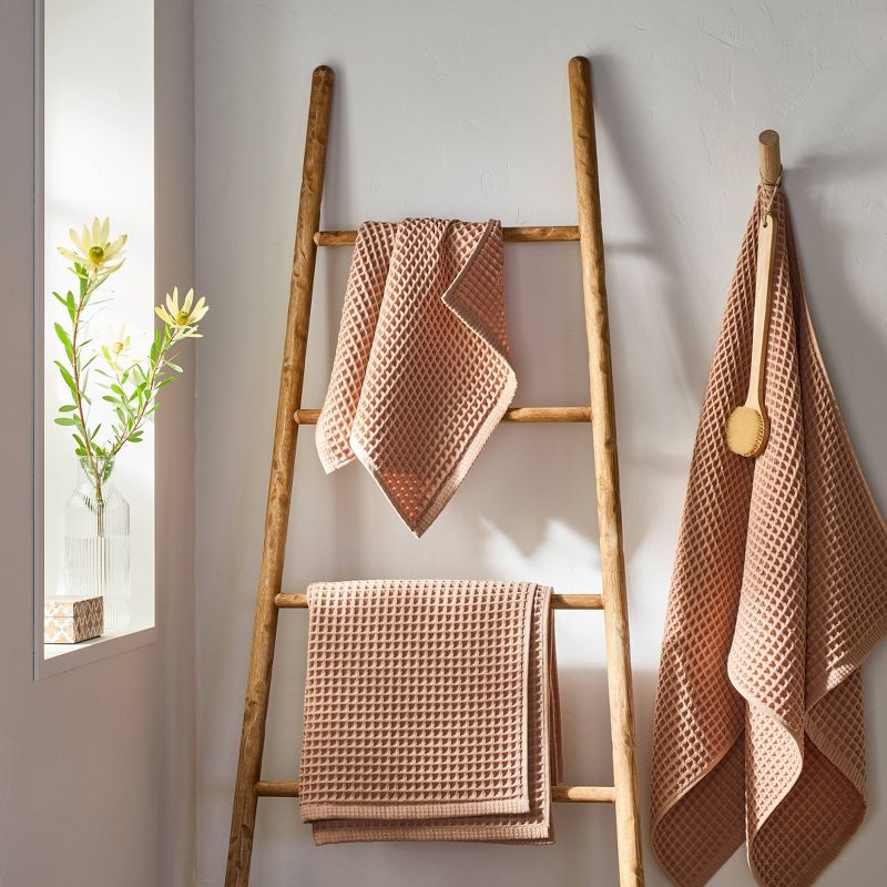 Waffle Bath Towel Clay - Casaluna™