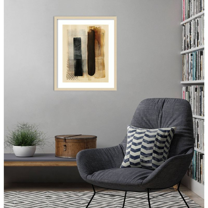 Amanti Art 21"x25" Burnt Toast I by Grace Popp Wood Framed Wall Art Print