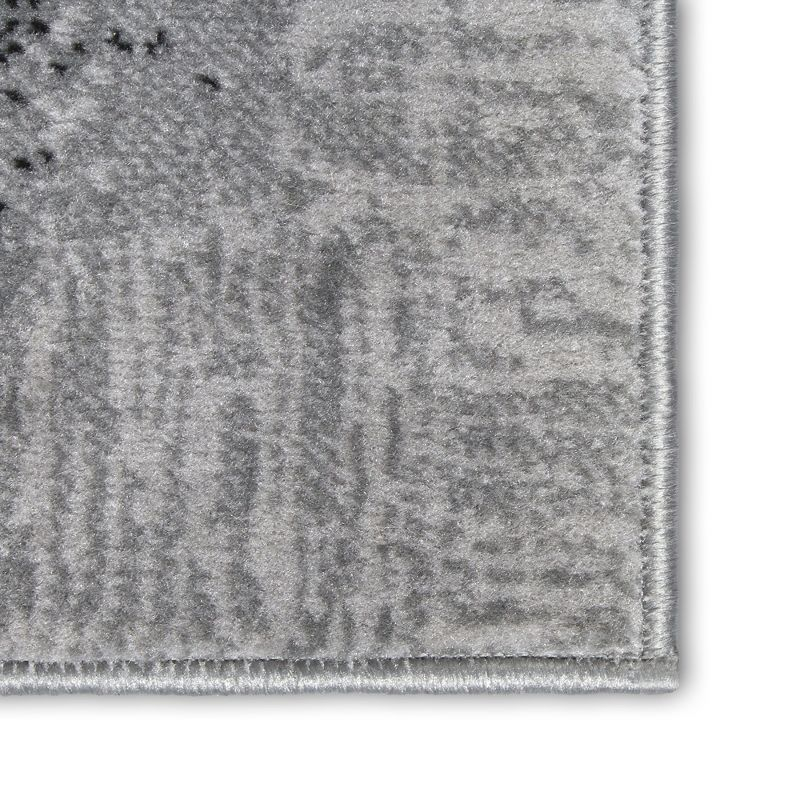 Home Dynamix Catalina Bismark Contemporary Geometric Area Rug, Grey/Blue, 5'3"x7'2"