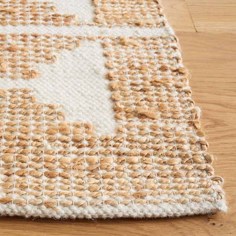 Natural Fiber NF511 Hand Loomed Area Rug - Ivory/Natural - 6'x9' - Safavieh.