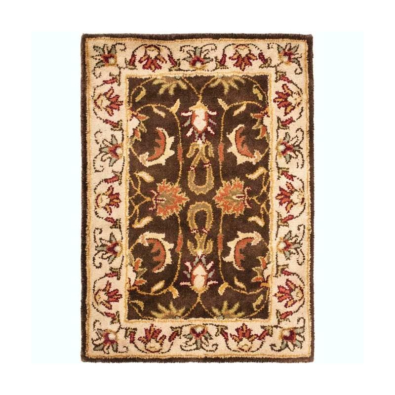 Heritage HG818 Handmade Accent Rug - 2'x3' - Brown/Beige - Safavieh