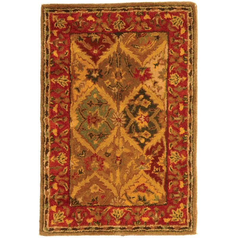 Heritage HG111 Handmade Accent Rug - 2'x3' - Multi - Safavieh
