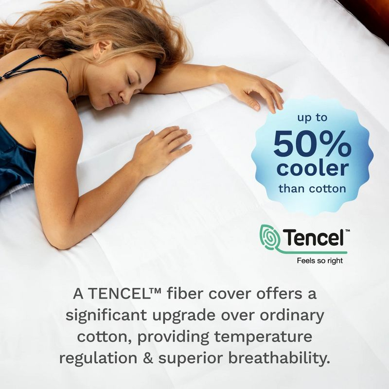 Mattress Topper - 4 Inch - CertiPUR-US Certified Gel Memory Foam - Hybrid Lux Dual Layer by Viscosoft  Twin XL