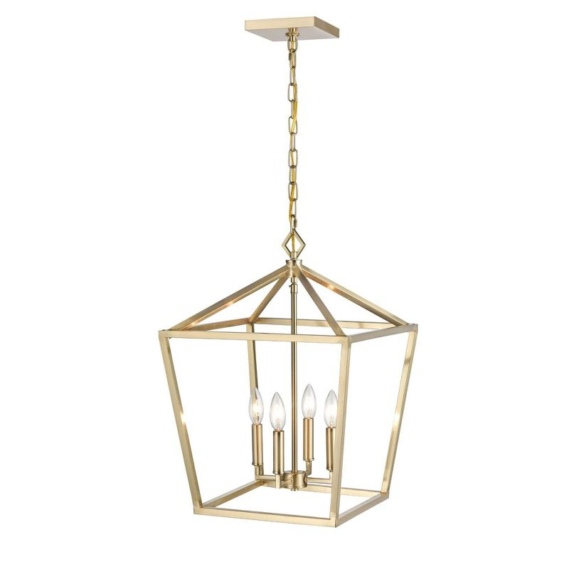 Millennium Lighting 4 - Light Pendant in  Modern Gold