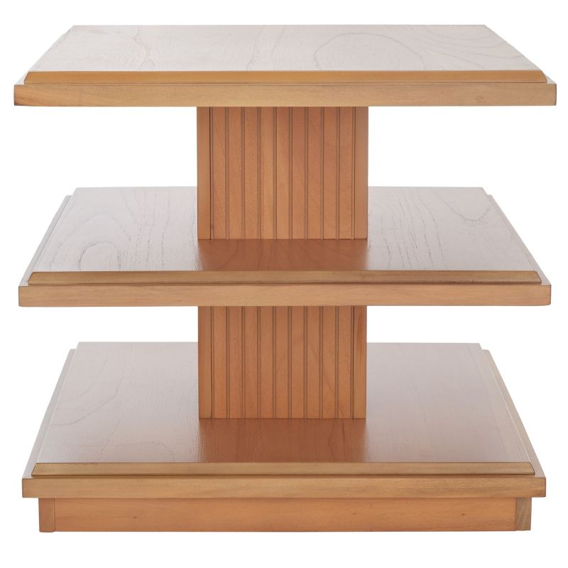 Suette 2 Shelf Accent Table - Natural - Safavieh