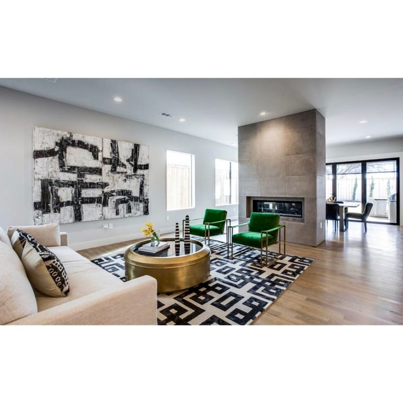 Lorrain Modern Geometric Area Rug
