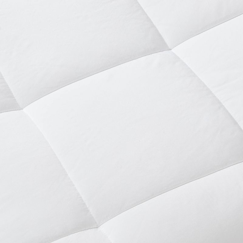 Twin XL Waterproof Down Alternative Mattress Pad - Threshold™: Hypoallergenic, Quilted, Fits 18" Depth