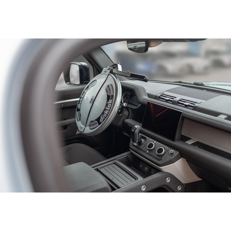 Disklok Gold Edition Hard Case Steering Wheel Lock - Small (Fits Steering Wheels 13.7" - 15.3")