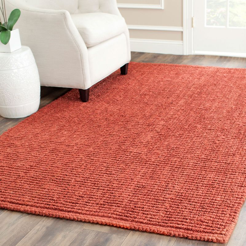 Natural Fiber NF447 Hand Woven Indoor Area Rug - Rust - 5'x8' - Safavieh